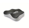 Memory Foam Seat Cushion, Ergonomic Pressure Pad with Center Groove, Ideal for Long Sitting in Office, Home, Car, Soft Support with Non-Slip Bottom